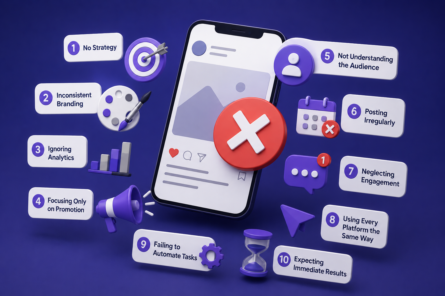 10 Common Social Media Marketing Mistakes Businesses Still Make